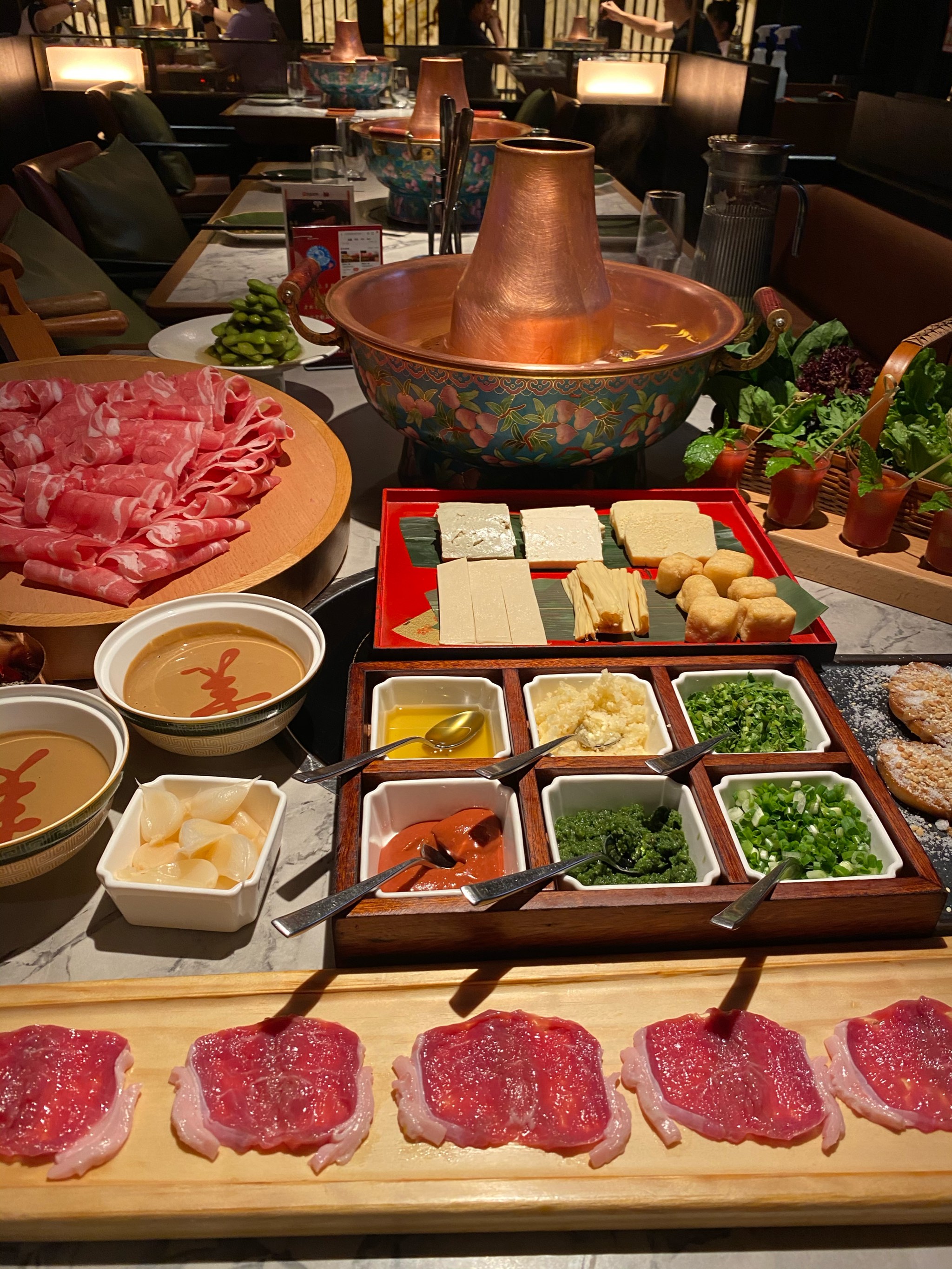 老北京铜锅涮肉